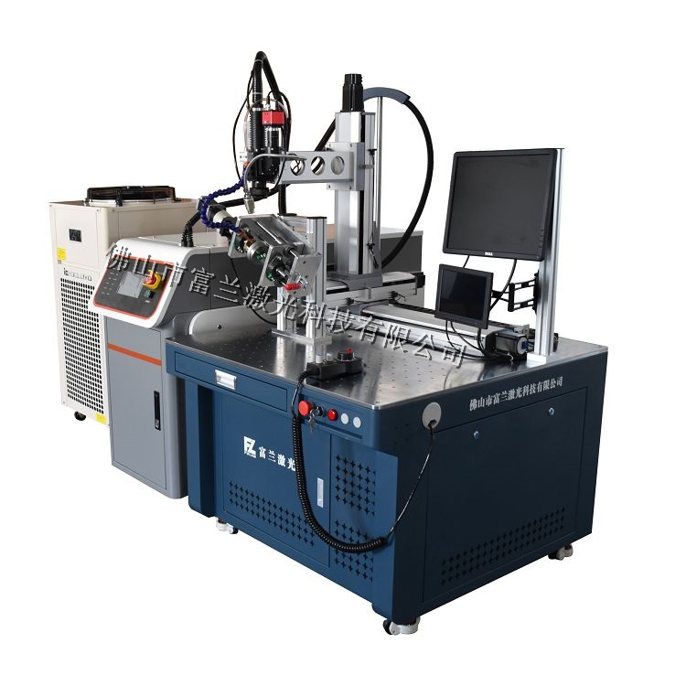 Four-axis optical fiber transmission/yag automatic laser welding machine